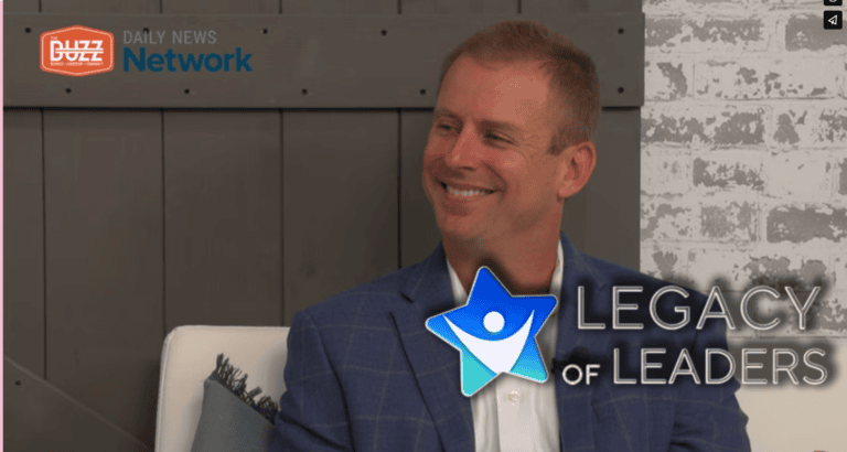 Kevin smiling on the legacy leaders podcast