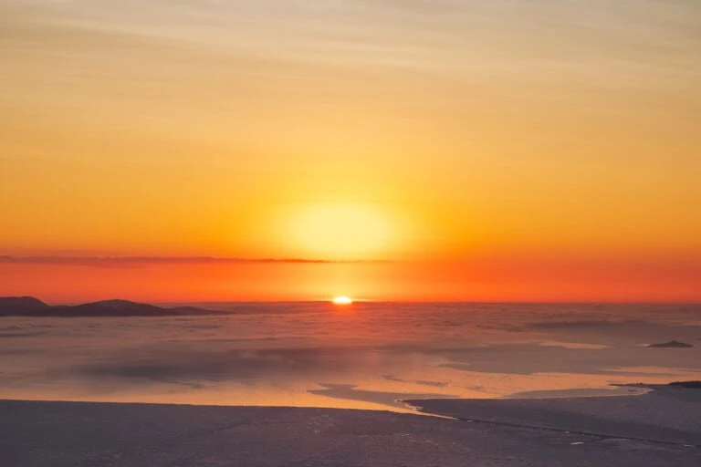 Soft focus. Beginning of sunrise. Colorful sky background concept.